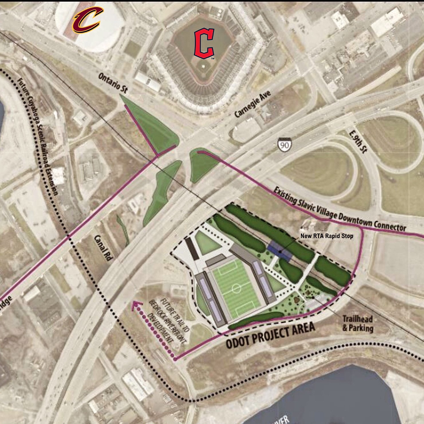 estadio map